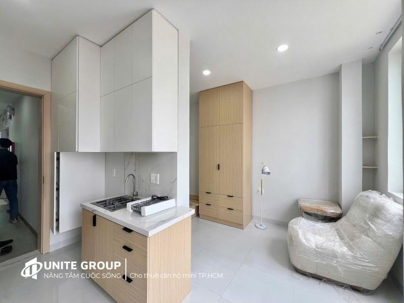 Cho thuê căn hộ 1pn trần kế xương – tháng này – full nội thất – ban công – hẻm ô tô – bãi xe rộng