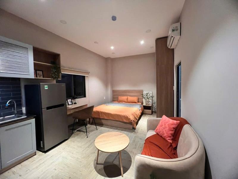 Cho thuê studio 30m2 ngay chợ bà chiểu - trường đại học văn lang - học viện cán bộ