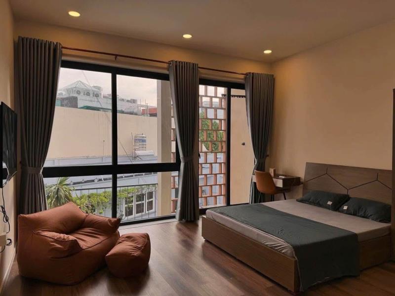 Căn hộ full nội thất cao cấp - rộng 45m2 - ban công riêng - gần chợ bà chiểu, thuận tiện di chuyển đi quận 1,2 - 2