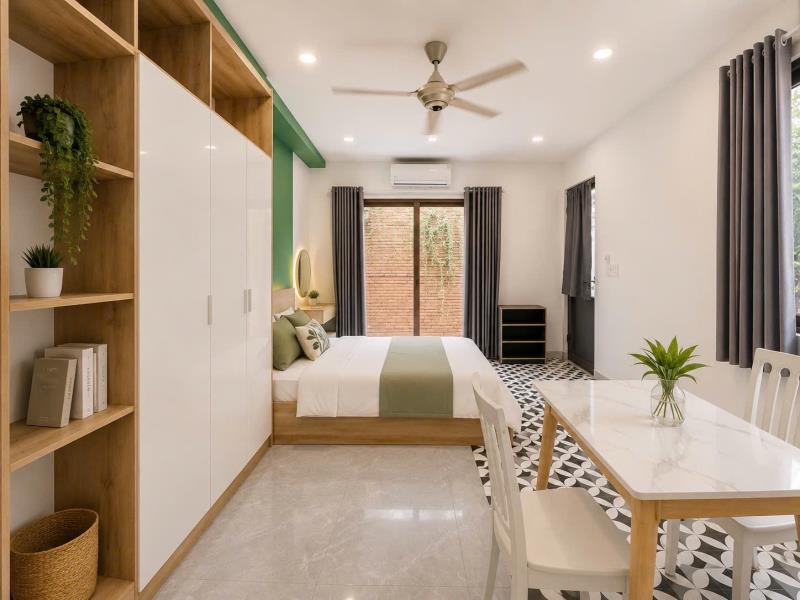 Cho thuê căn hộ 40m² sân vườn – gần hutech, uth, uef, hiu- xô viết nghệ tĩnh, bình thạnh
