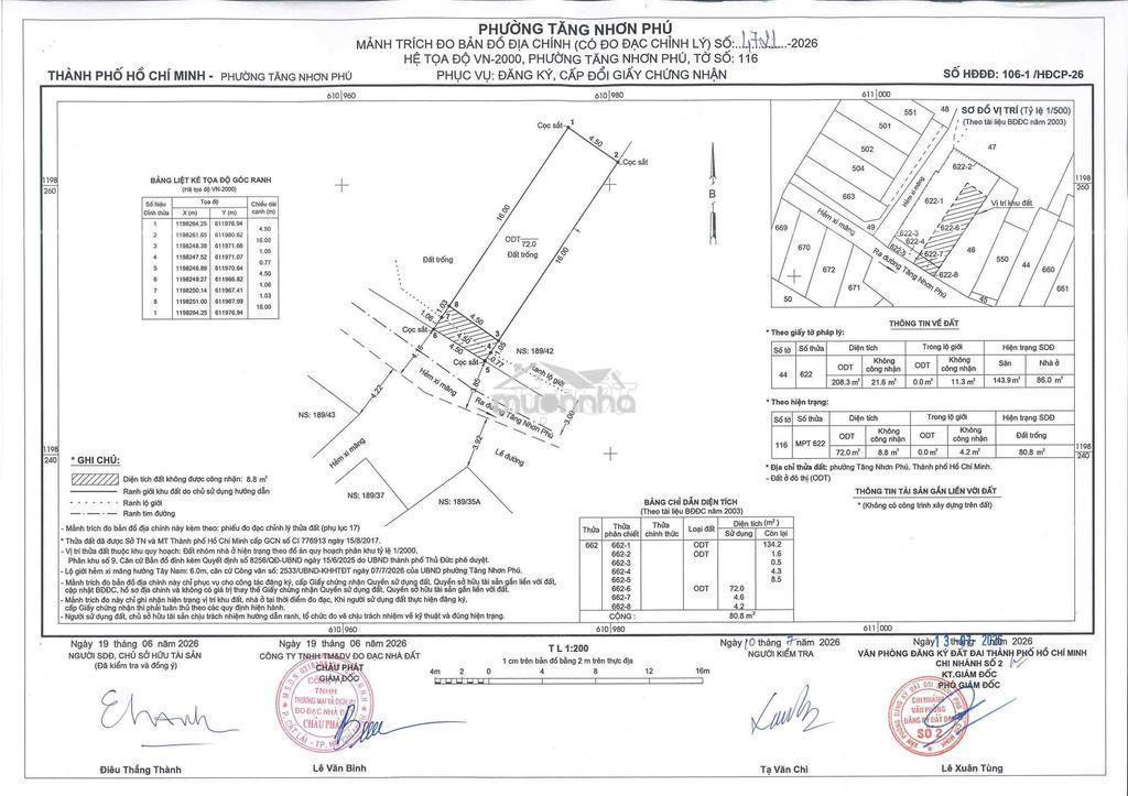 Hẻm oto thông đường tăng nhơn phú, giá tốt cho nhà đầu tư - 2
