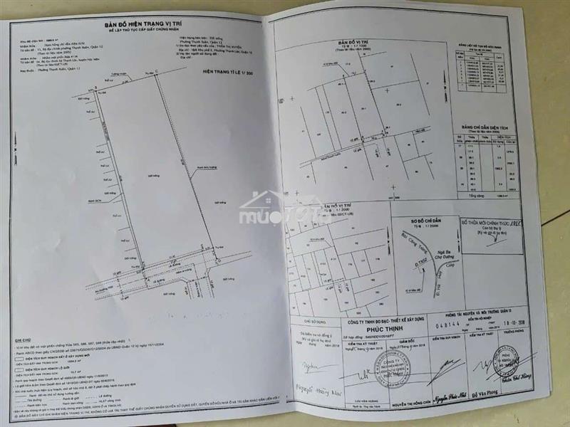 Đất phân lô 1570m thổ cư dt 27x58 hẻm 6m giá rẻ shr