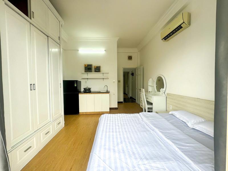 Cho thuê studio xô viết nghệ tĩnh ven sông – ban công – máy giặt riêng – phòng rộng 40m² - 3