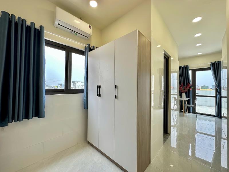 Cho thuê căn hộ 1pn ngủ - ban công rộng rãi ngay sát q1 - an ninh cao giá ưu đãi  - 2