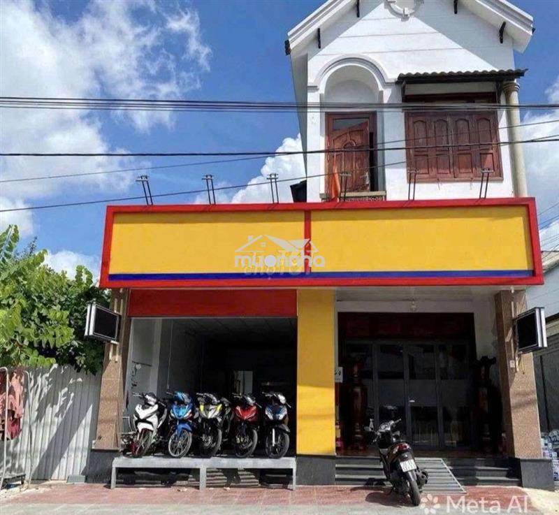 Nhà lầu mặt tiền buôn bán gần go dĩ an
