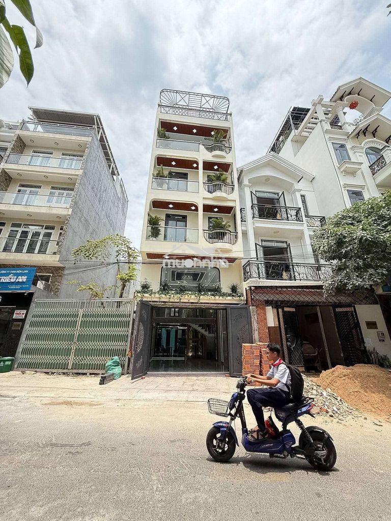 Siêu phẩm ngang 5,5m 4 tầng thang máy hẻm 13m thông tân chánh hiệp 10