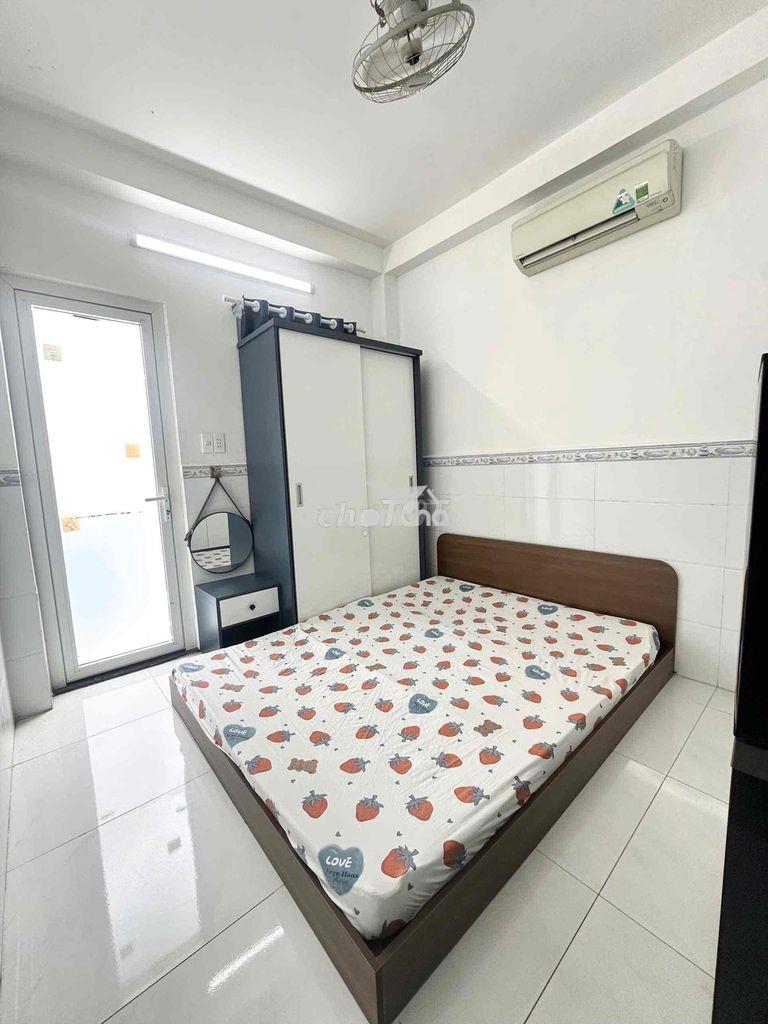 Cho thuê căn studio ban công full nt giá svien gần đại học mở q3 - Ảnh 2