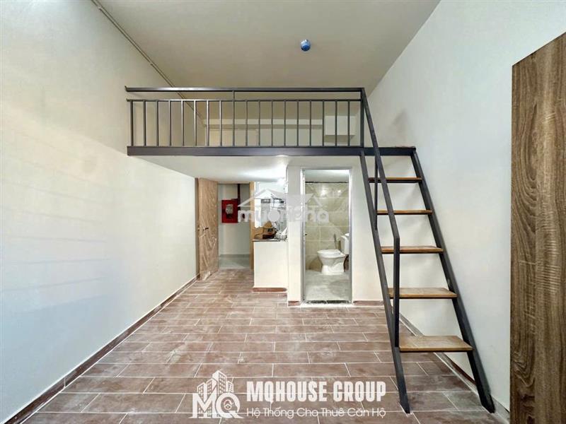 Mới 100%_gác cao_chỉ  4trx ngay vlu_nguyễn tất thành_25-30m2 phòng bự