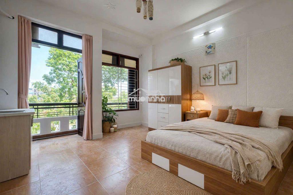 Cho thuê căn hộ 1pn ban công ngay công viên lê thị riêng - Ảnh 4