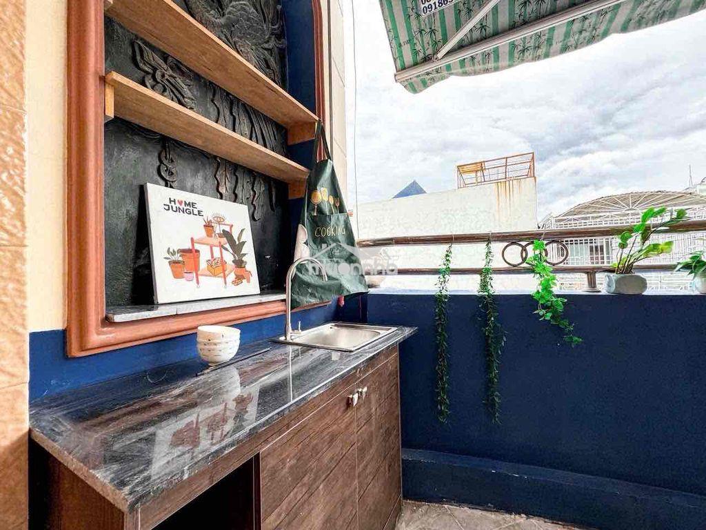 Cho thuê căn hộ full nội thất, phòng có ban công, ở ngay - 4