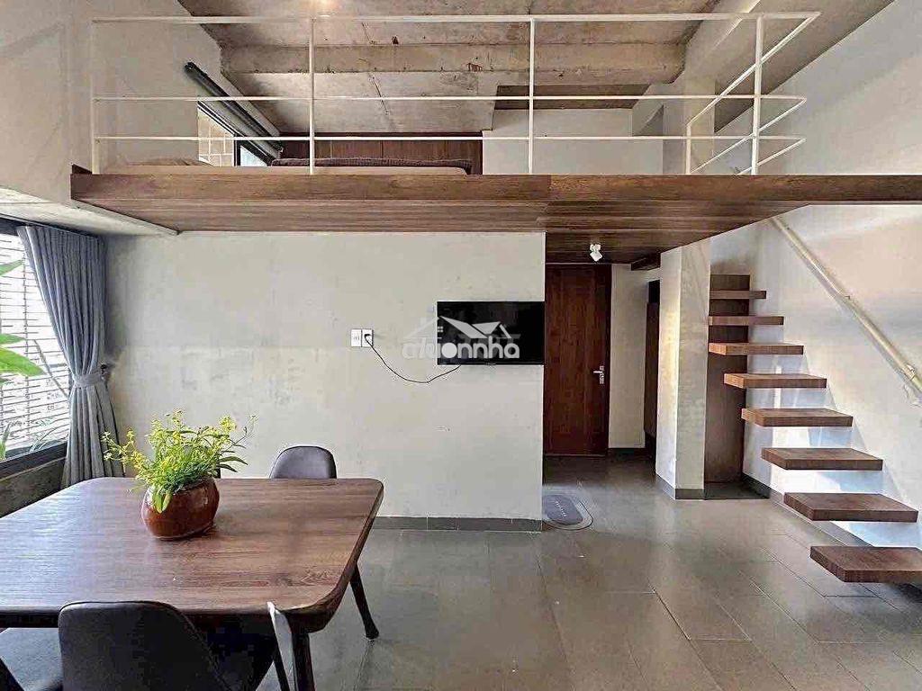 Căn hộ duplex tone gỗ ngay cầu hoàng hoa thám - Ảnh 3