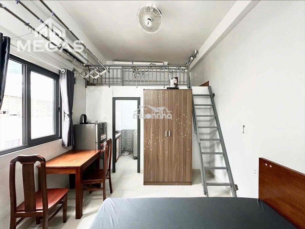Cho thuê căn hộ cmt8 - q3 - ngay cv thỏ trắng - thang máy - 40m2 - 3