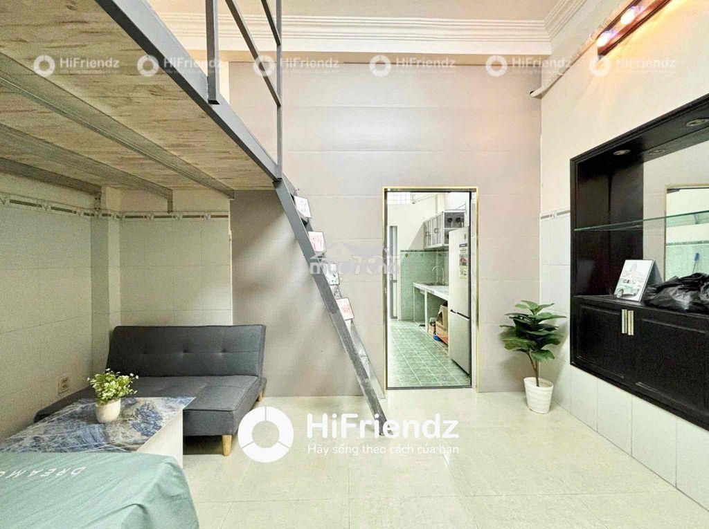 Phòng gác chia 2 không gian ngủ rộng 50m2 có ban công tách bếp - Ảnh 4