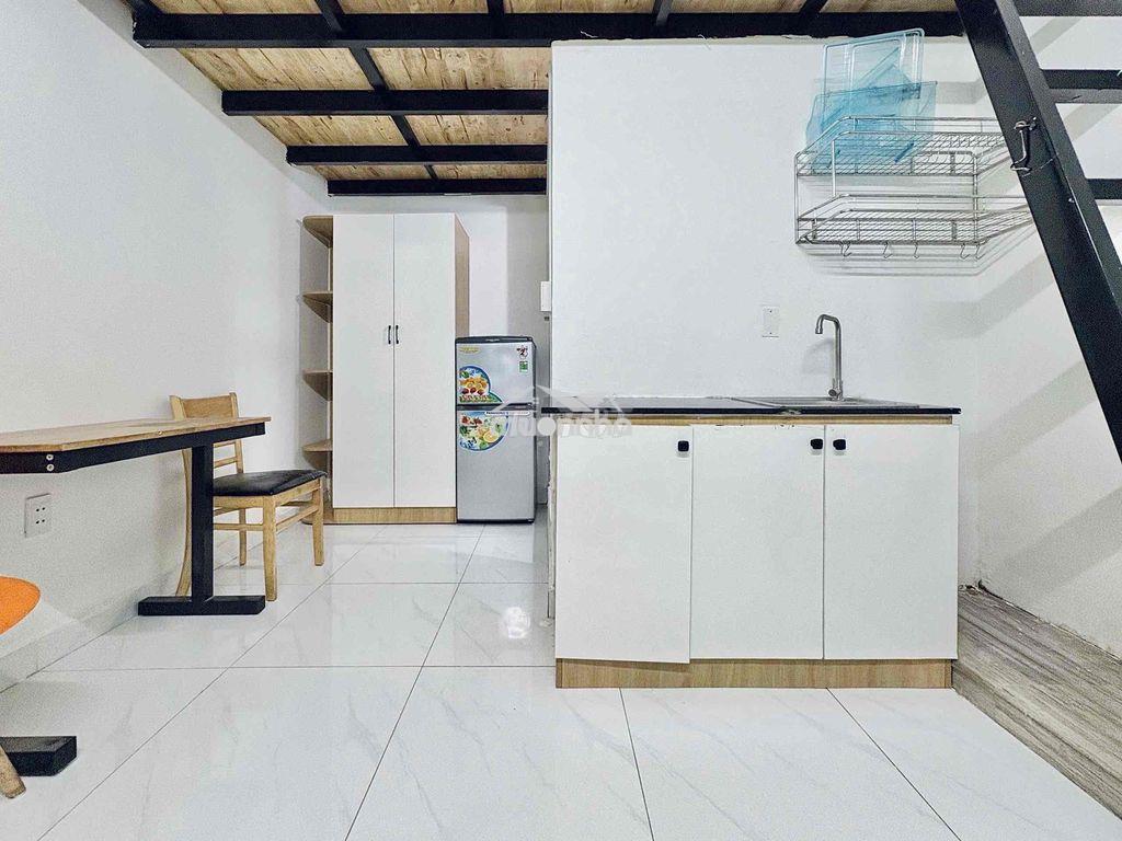 Phòng gác full nội thất tủ lạnh - thang máy - cộng hoà - Ảnh 4