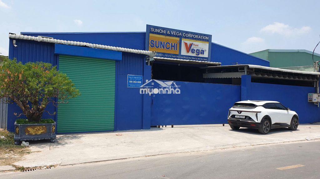 Bán nhà xưởng 20x45, xây full, mặt tiền nguyễn thị ly, gần ngã 3 giồng - 3