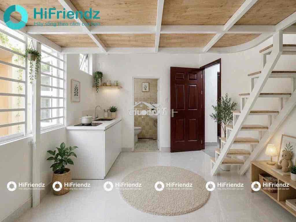 Cho thuê căn hộ duplex đi bộ 2 phút qua uth,hutech,ftu2 - Ảnh 2