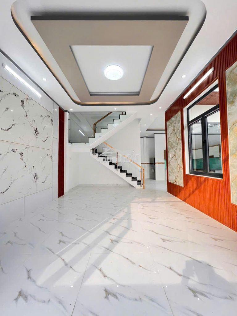 Nhà lầu ngang 6m dt sử dụng 160m2 p tân triều đồng nai - 3