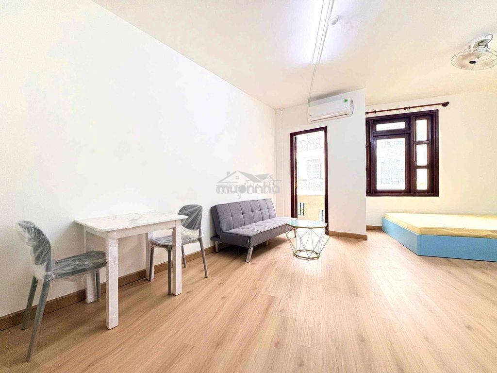 Studio ban công cửa sổ full nội thất thang máy ngay cv gia đinh - Ảnh 4