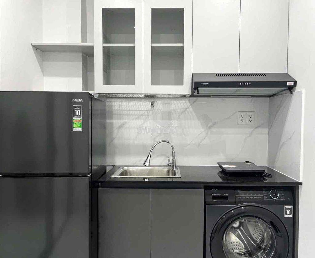 Khai trương căn hộ 1pn bancol full nt mới 100%đi bộ qua tdtu gần lotte - 4