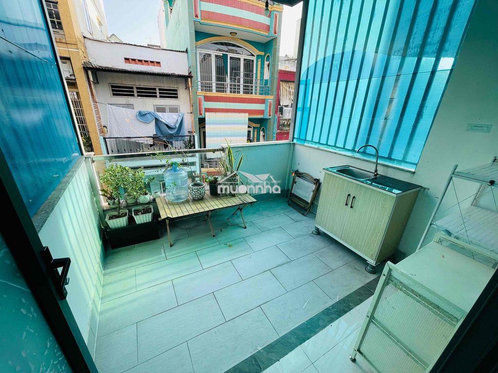 Cho thuê phòng ban công 20m2 hẻm xe hơi lê văn sỹ q3 - Ảnh 4