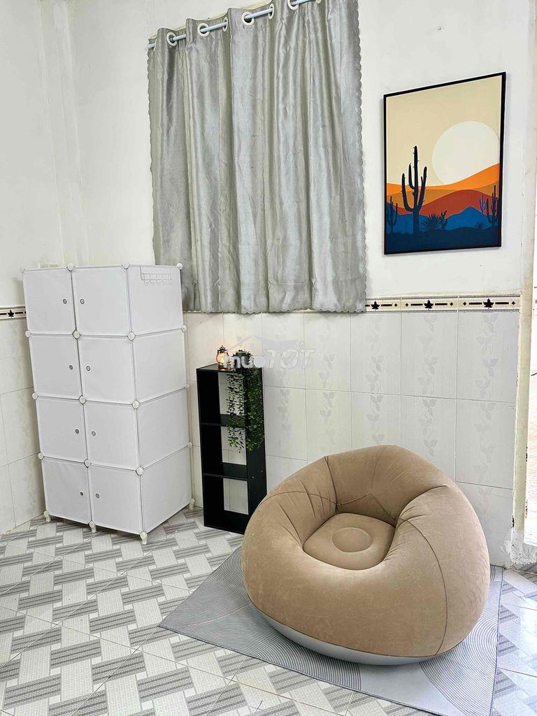 Cho thuê nguyên tầng 2 + sân thượng - full nội thất cơ bản - 3