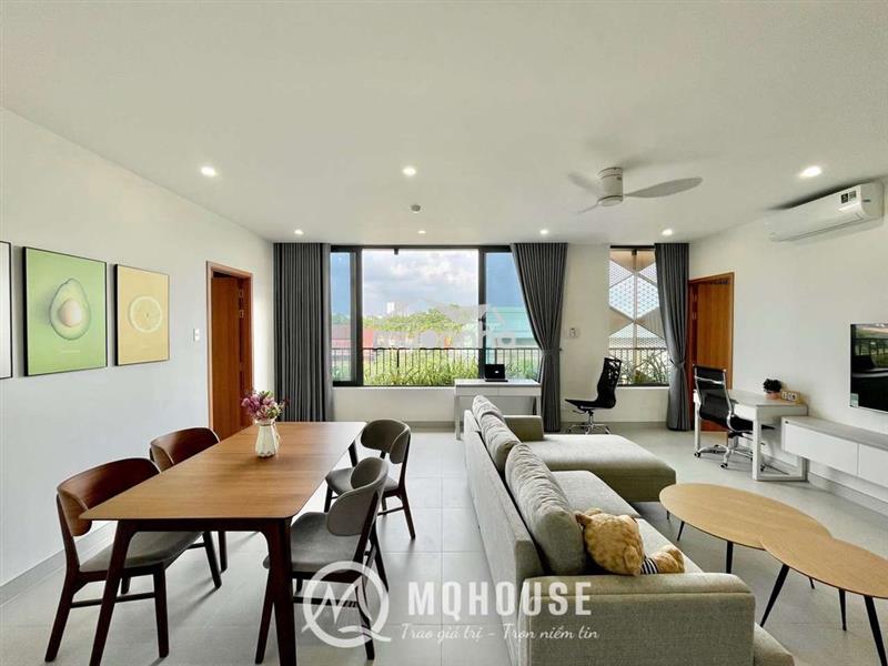 Penhouse 70m2 ngay hoàng hoa thám_1pn + 1 phòng khách_có sân vườn