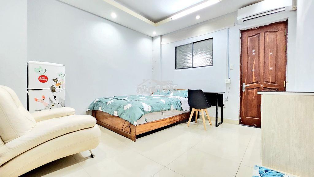01/09 trống ! phòng full nội thất 28m2, tầng trệt, ngay hàng xanh !!! - Ảnh 4