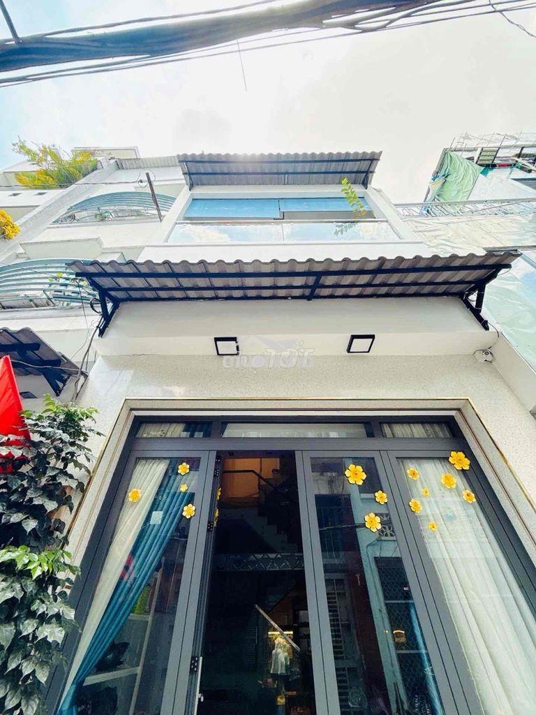 Bán nhà 3 tầng 9,2 tỷ lê hồng phong quận 10 hẻm xe hơi kế bên quận 5