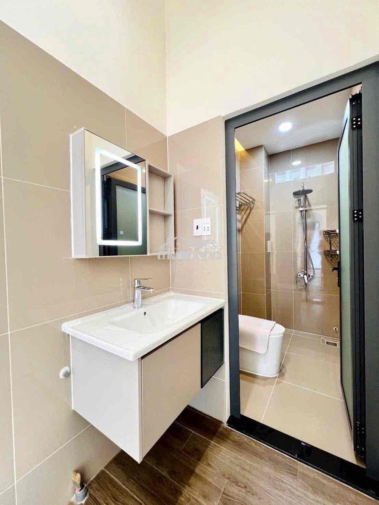 Nhà 4 tầng có nội thất, hẻm xe tải, hiệp thành 13 (chợ hiệp thành), - Ảnh 4