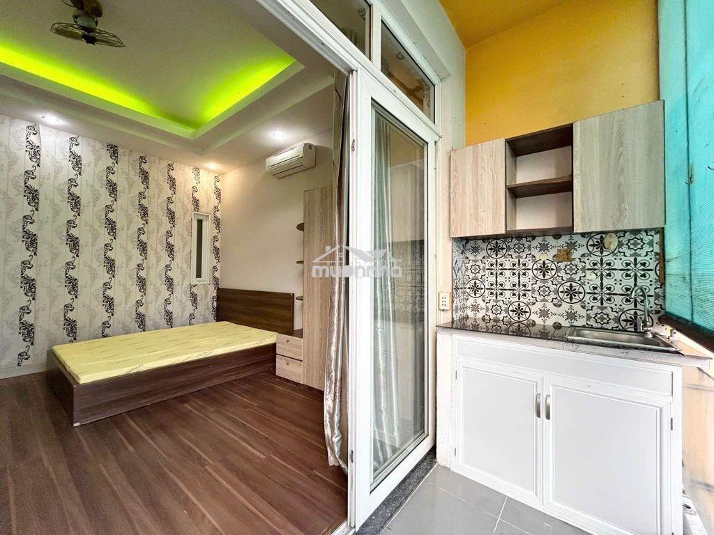 🏵️ Nhà tớ - cho thuê studio bancony tách bếp - rất to ở chu văn an - bt - Ảnh 3