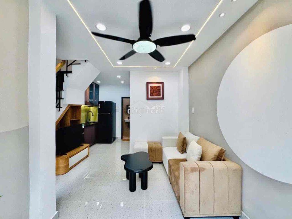 Nhà nguyên căn full nội thất giá rẻ siêu đẹp khu nguyễn văn trỗi - 2