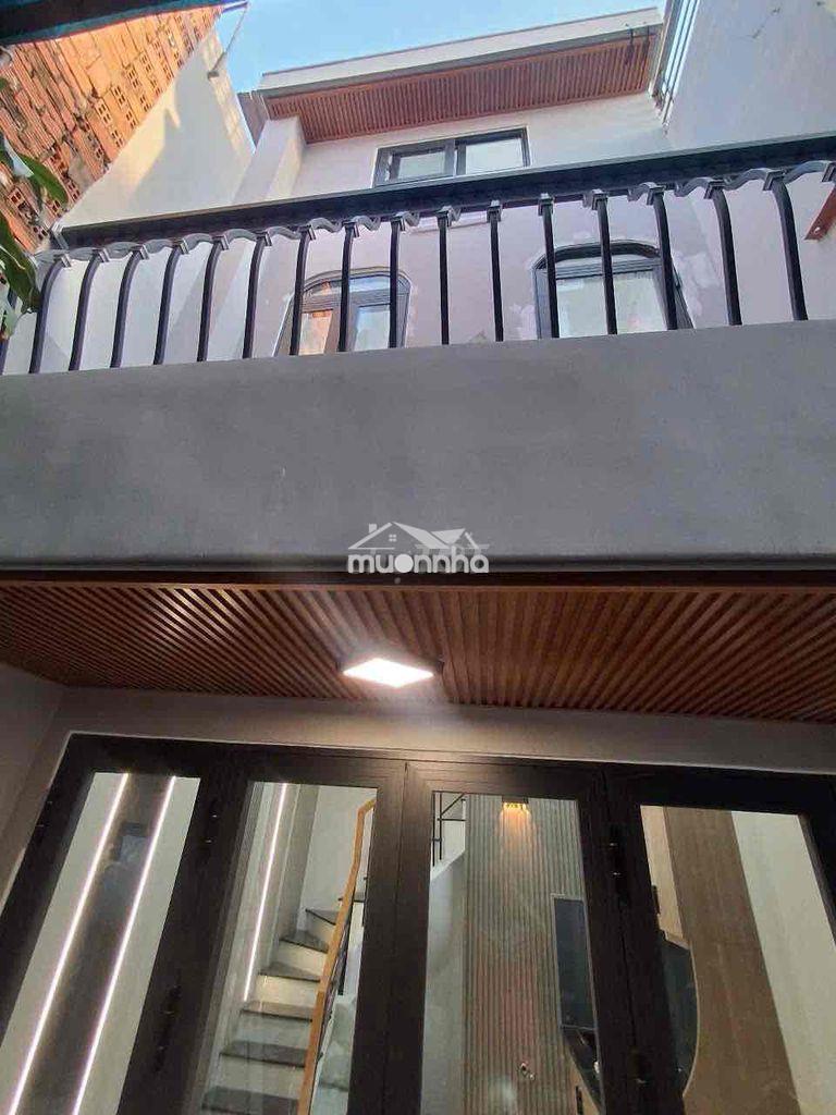 3 tầng shr - ngang 3m x 5m - hẻm 4m - hỗ trợ vay bank