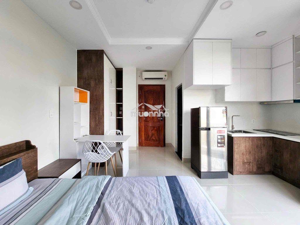 Căn hộ cho thuê ban công lớn full nội thất mới ngay lê văn sỹ, q3 xinh - Ảnh 2