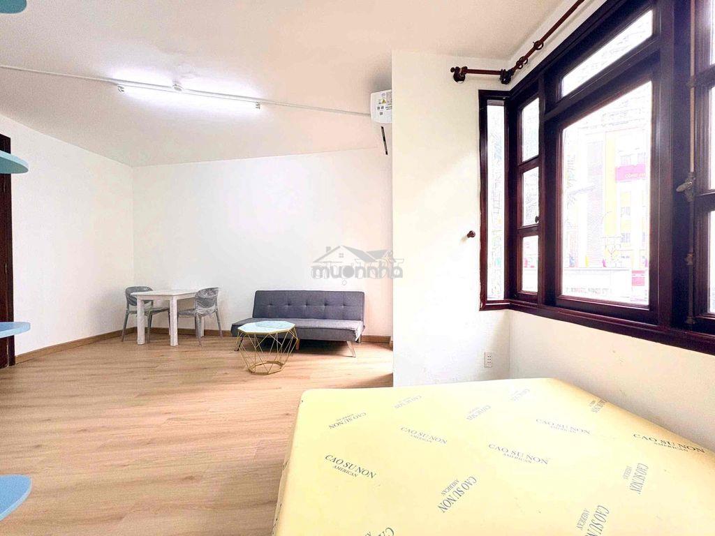 Studio ban công cửa sổ full nội thất thang máy ngay cv gia đinh - Ảnh 3