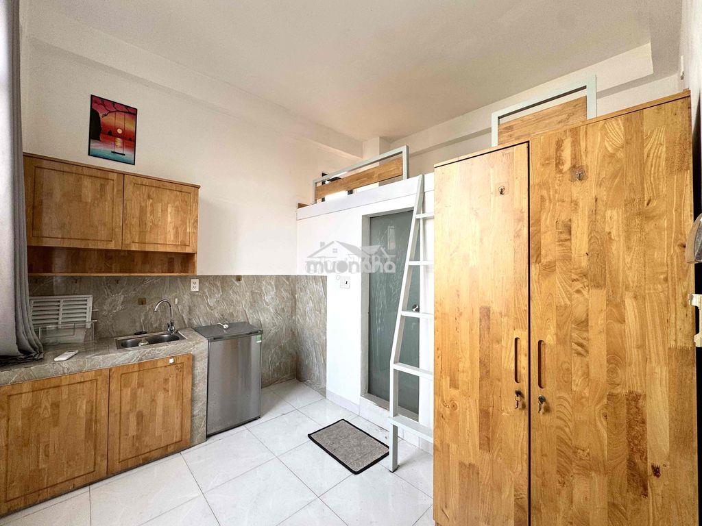 ‼️Phòng gác cửa sổ lớn full nội thất có thang máy - trần bình trọng‼️ - Ảnh 2
