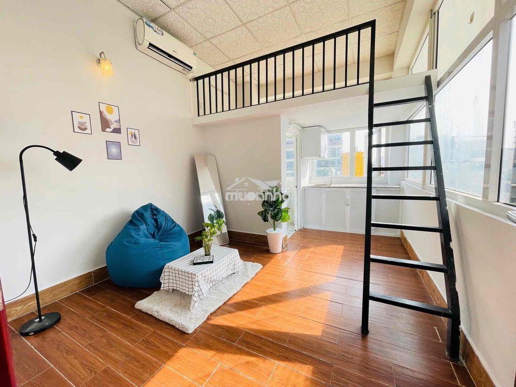 Duplex  full nội thất cửa sổ trời ở được 3- 4 người ngay đh hutech - Ảnh 3