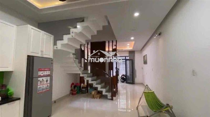 Cho thuê nhà hẻm 6m bình giã p13 tb. dt: 5m x 16m 4 tầng giá 24tr tl