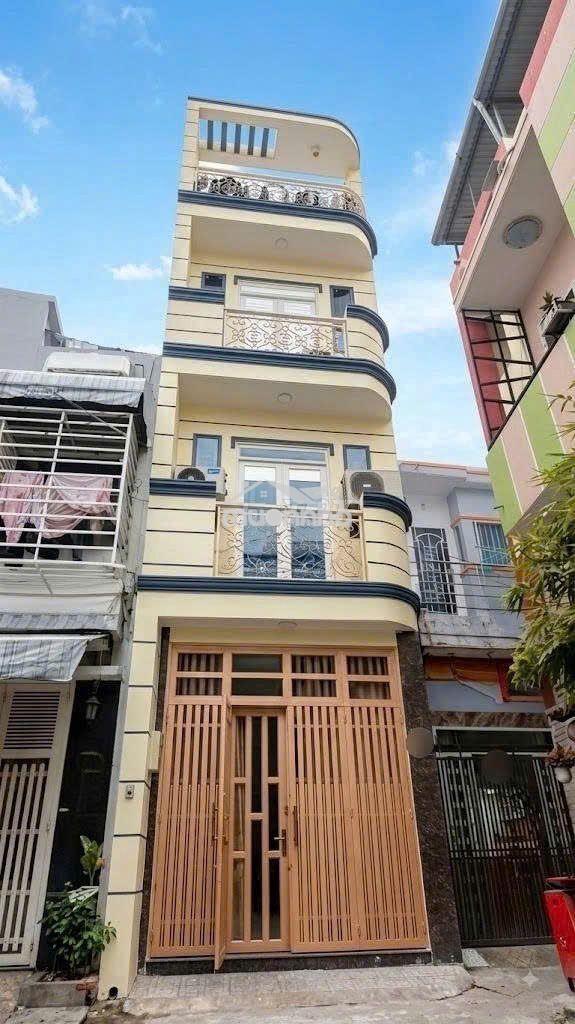 Bán nhà đẹp 4 tầng âu dương lân, hẻm 6m,gần tttm parc mall cao lỗ, shr