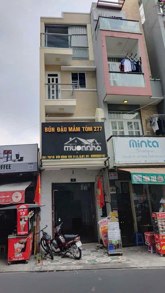 Cho thuê nhà mặt tiền 7 tân hải phường 13 quận tân bình