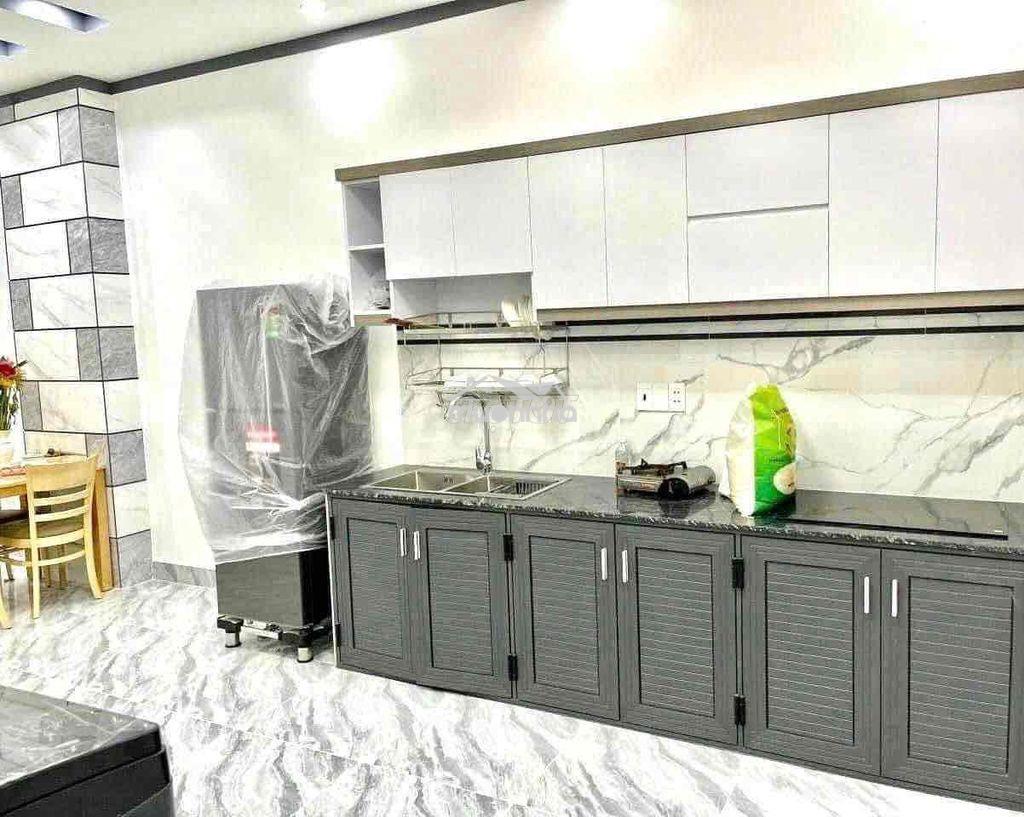 Nhà cho thuê mới ngay chợ phú hoà 2phòng ngủ full nội thất - 4