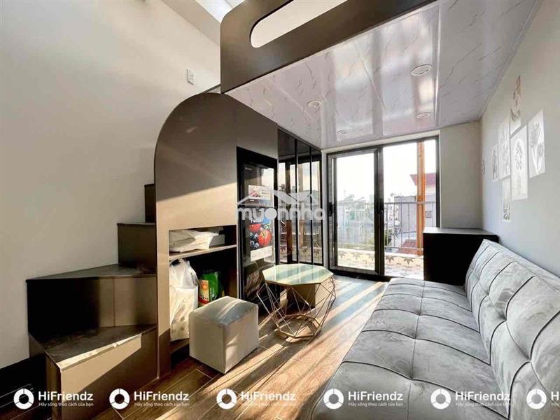 Duplex bancong full nội thất ngay vườn lài
