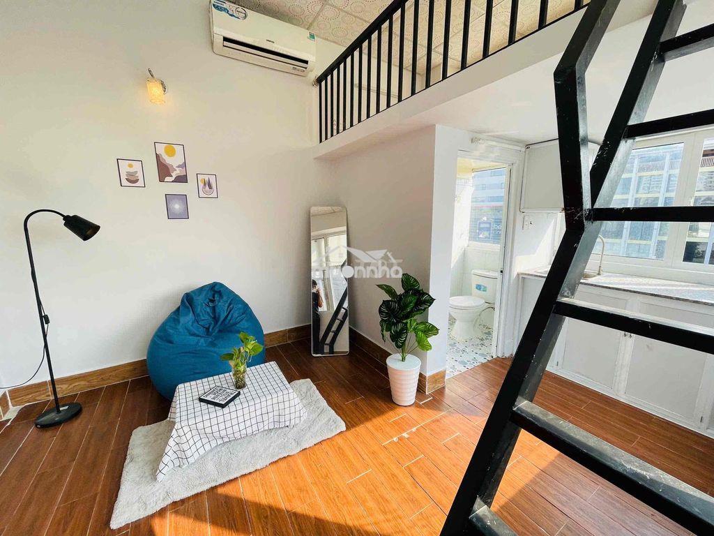 Duplex  full nội thất cửa sổ trời ở được 3- 4 người ngay đh hutech - Ảnh 4