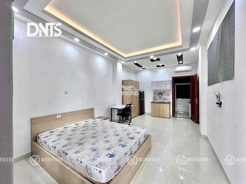 Studio ban công 40m mặt tiền trần quang khải tân định quận 1 thang máy - 4