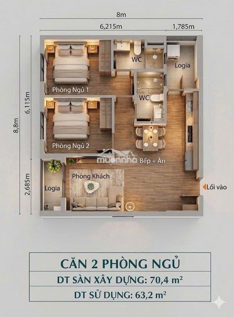 Nhà ở xã hội tại biên hoà. lãi suất cố định 5,4% năm. giá chỉ từ 250tr - 3