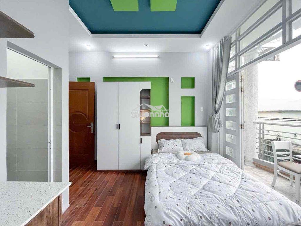 Cho thuê căn hộ full nội thất, có ban công, phòng đẹp, ở ngay - 2