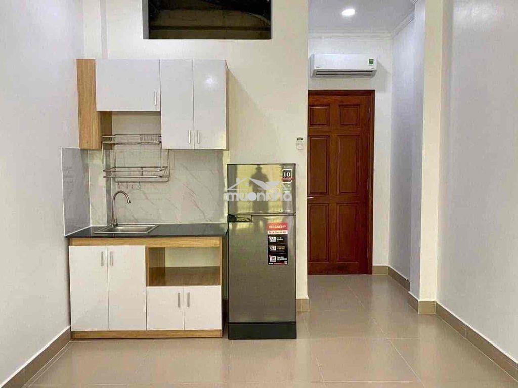 Ban công bếp xa giường thiết kế hiện đại tối giản full nt - Ảnh 3
