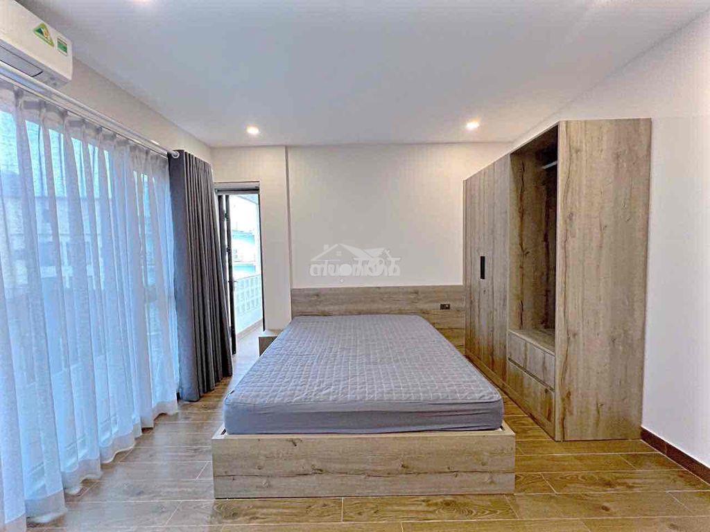 Cho thuê căn hộ dịch vụ 1 phòng ngủ full nội thất ban công máy giặt. - 4