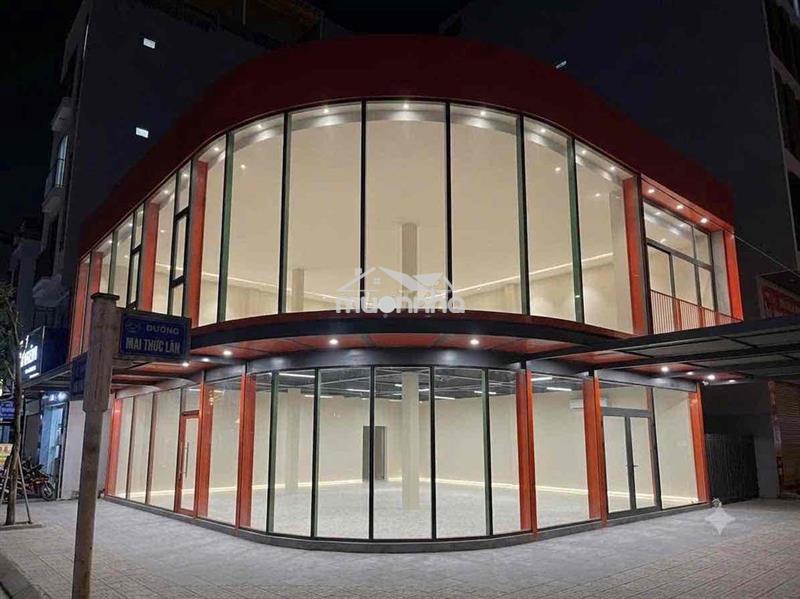 Cho thuê mặt bằng 2 mặt tiền khu an thượng gần biển -2 tầng 300m