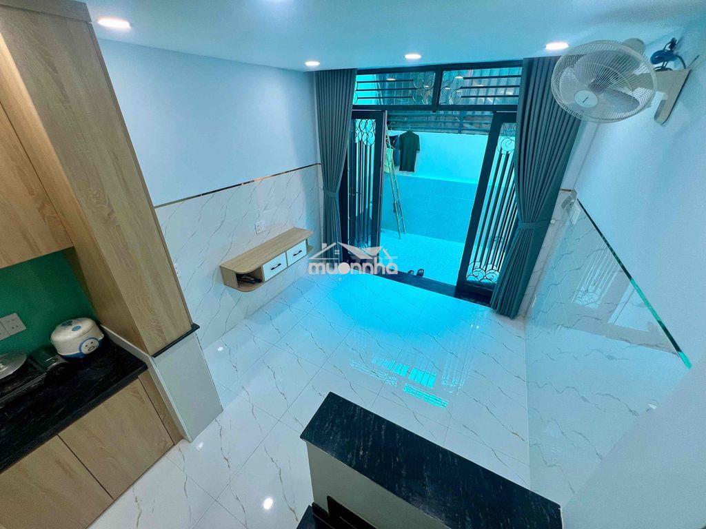 Nhỉnh 4 tỷ - sd: 80m – 4 tầng - 3pn – hẻm 3gac thông - nơ trang long, - 4