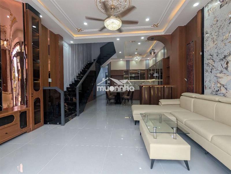 Nhà phố mới xây đầy đủ nội thất, sổ hồng riêng kđt the sol city